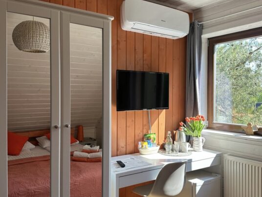 RAKI - Galeria, zdjęcie: pokoje nad jeziorem Serwy - SIRVIS - Suwalszczyzna