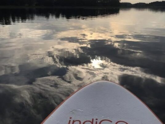 SIRVIS na wodzie, zdjęcie: SUP - SIRVIS - jezioro Serwy - Suwalszczyzna