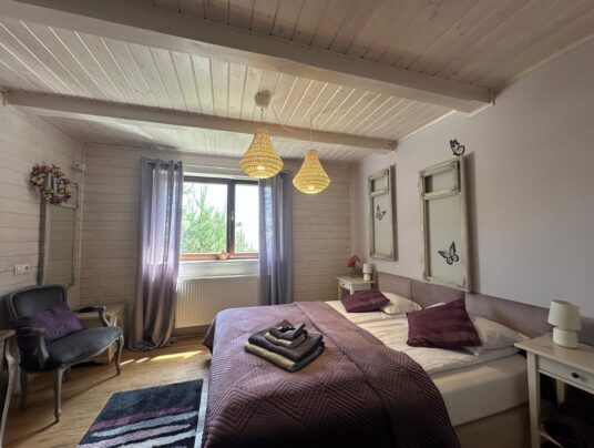 SIRVIS pokoje, zdjęcie: pokój "Motyle" - SIRVIS - jezioro Serwy - Suwalszczyzna